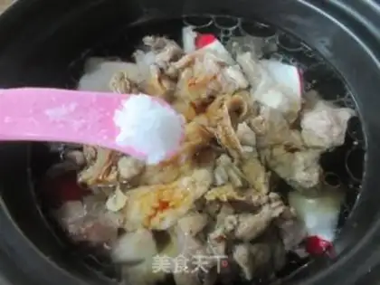Make Red radish oxen step 5