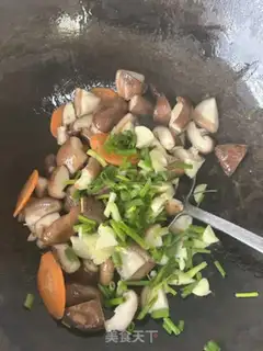 Make Tofu with mushrooms step 13