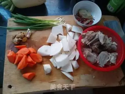 Make Red lamb step 0
