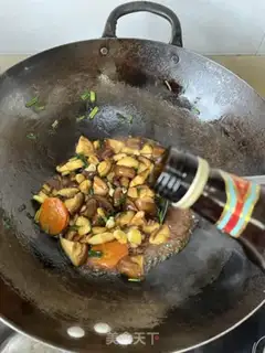 Make Tofu with mushrooms step 16