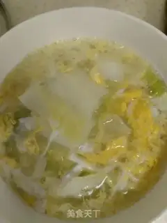 Make Eggflower and gravy soup step 5