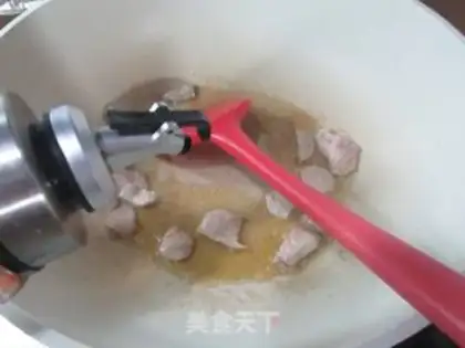 Make The meatloaf, the money, the chicken step 3