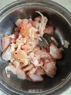 Make Peas chicken step 0