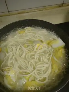 Make Egg noodle step 5