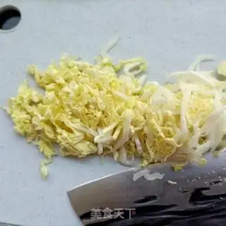 Make Milk and cabbage step 1