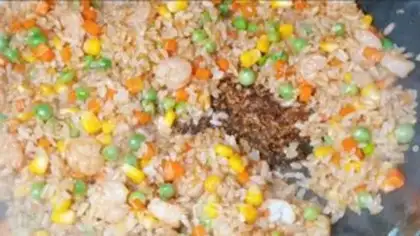 Make Shrimp rice step 10