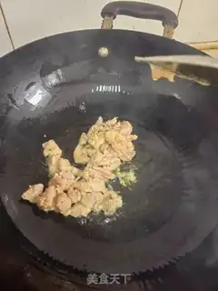 Make Peas chicken step 5