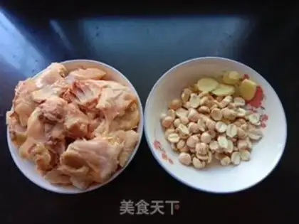 Make Lotus chicken step 0