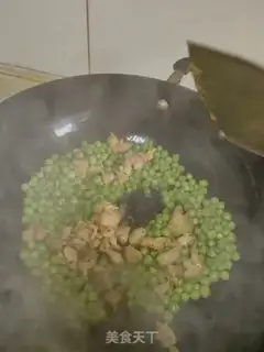 Make Peas chicken step 6