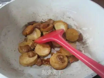 Make The meatloaf, the money, the chicken step 9