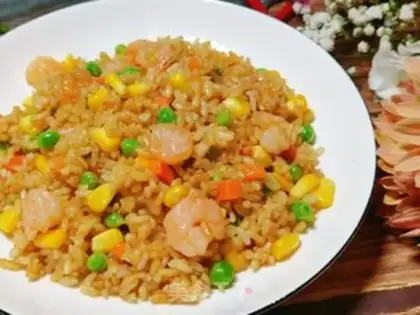 Make Shrimp rice step 12