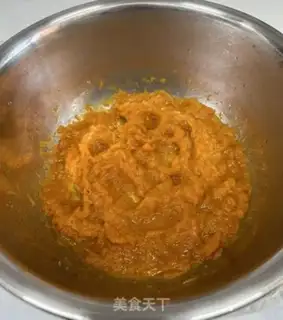 Make Pumpkin red bean roll step 4