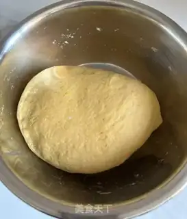 Make Pumpkin red bean roll step 5