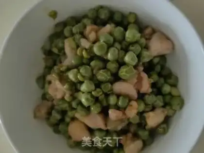 Make Peas chicken step 9