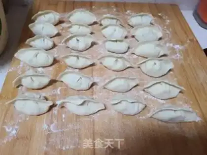 Make Onion egg dumplings step 9
