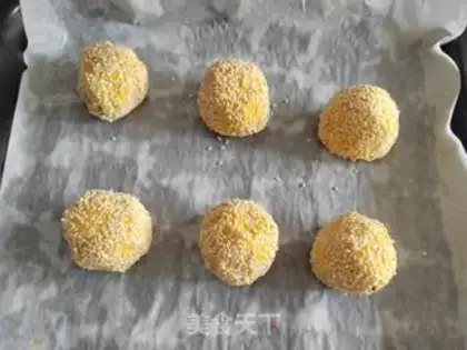 Make Pumpkin ball in the oven step 4