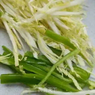 Make Cabbage with grease step 2