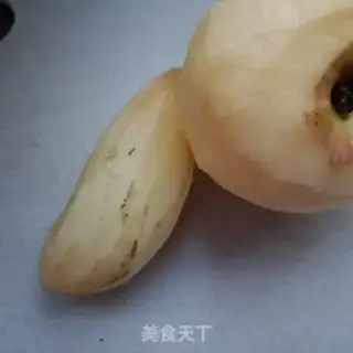 Make Celine apple sugar step 1
