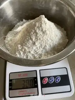 Make Rainbow Christmas cookies step 2