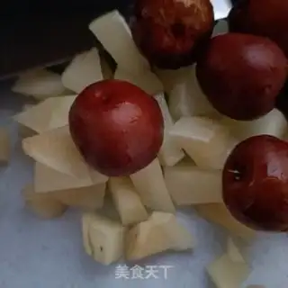 Make Celine apple sugar step 2