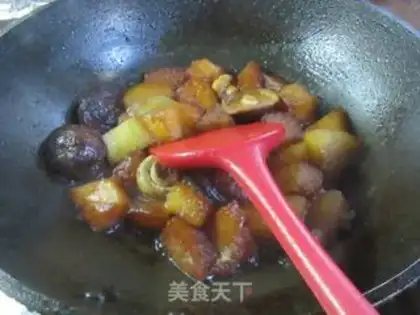 Make Twin mushrooms and melons step 7