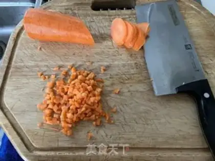 Make Carrot pecan pound cake step 0