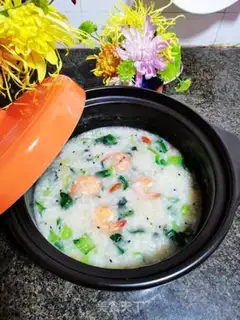 Make Shrimp porridge step 5