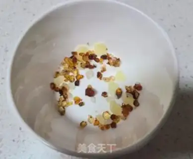 Make Peach gel balls step 0