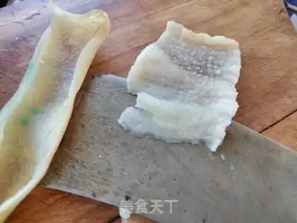 Make Pumpkin, peanut radish step 1