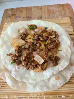 Make Ridiculous lamb burrito step 6