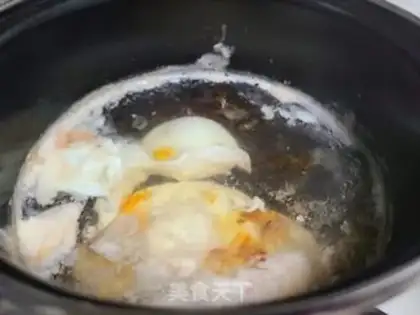 Make Peach gel balls step 3