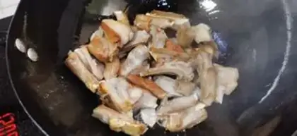 Make Red burning lamb chops step 5