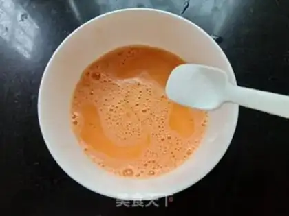 Make Shrimp tofu eggs step 1
