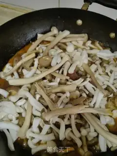 Make The mushrooms burn the ribs step 9