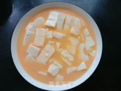 Make Shrimp tofu eggs step 3