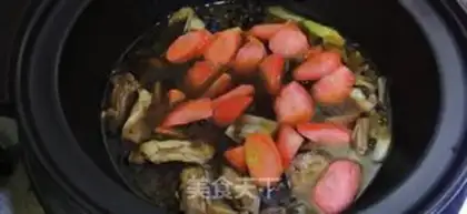 Make Red burning lamb chops step 9