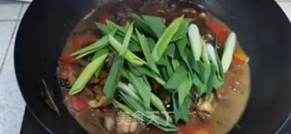 Make Red burning lamb chops step 11