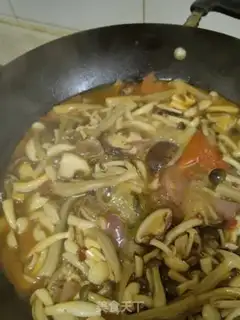 Make The mushrooms burn the ribs step 11