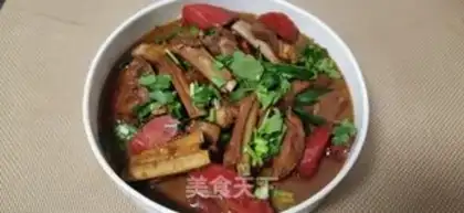 Make Red burning lamb chops step 13