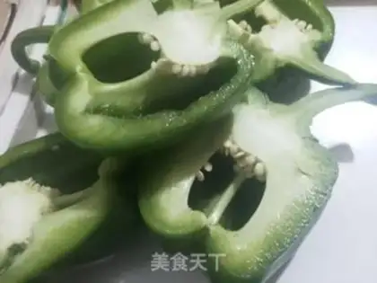 Make Hot pepper fried meat step 0