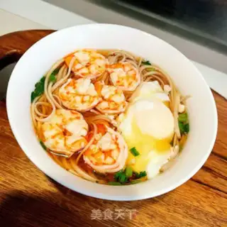Make Shrimp egg noodles step 5