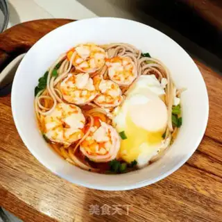 Make Shrimp egg noodles step 6