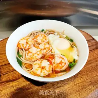 Make Shrimp egg noodles step 7