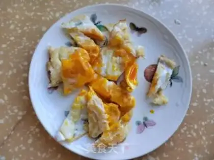 Make Fried omelet step 1