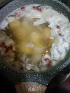 Make Wine, soup, eggs step 7