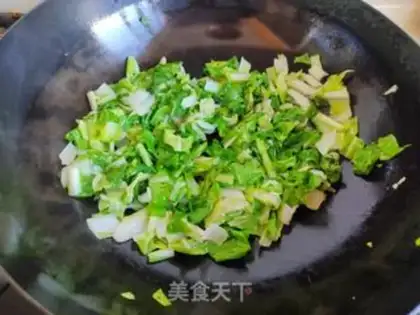 Make Fried omelet step 4