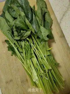 Make Water spinach step 0