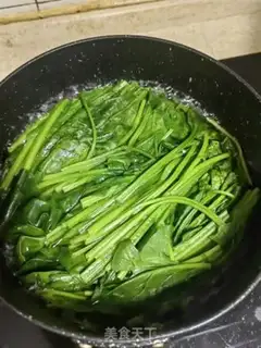 Make Water spinach step 3