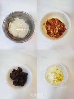 Make Lotus fried meat step 0