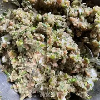 Make Celery beef dumplings step 5